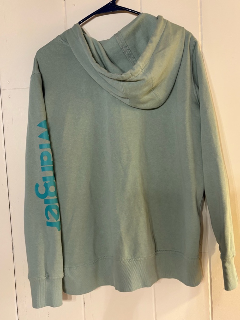 Wrangler Retro Mint Green Pullover Hoodie - Picture 3 of 3